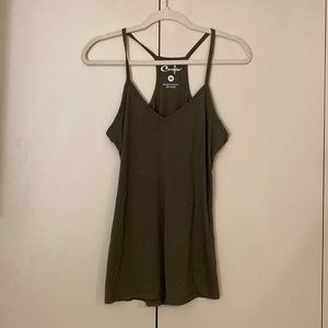 ✨Curfew✨ Dark Green Tank